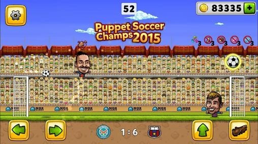 Puppet Soccer Champions 2015 Android Game Image 2