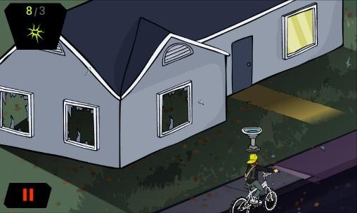Newspaper Boy: Halloween Night Android Game Image 1