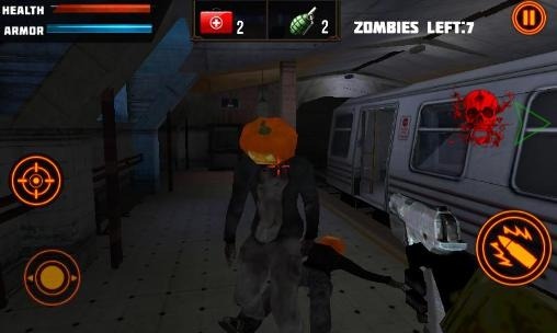 Zombies Halloween Warfare 3D Android Game Image 1