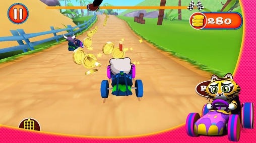 Jungle: Kart Racing Android Game Image 1