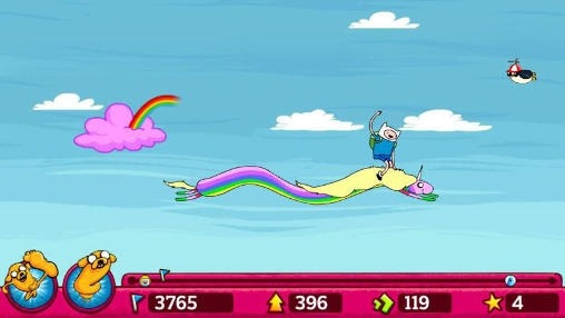 Super Jumping Finn Android Game Image 1