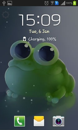 Apple Frog Android Wallpaper Image 2