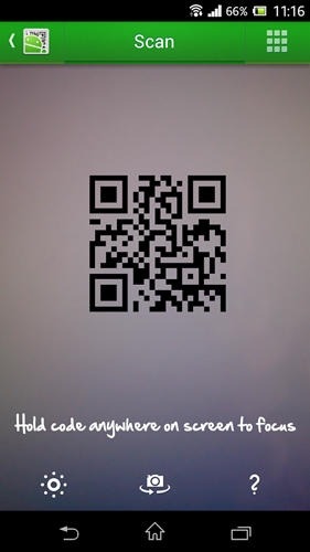 QR Droid: Code Scanner Android Application Image 2