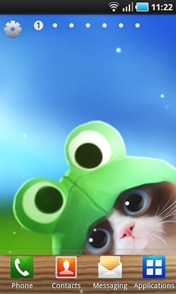 Shui Kitten Android Wallpaper Image 1