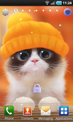 Shui Kitten Android Wallpaper Image 2