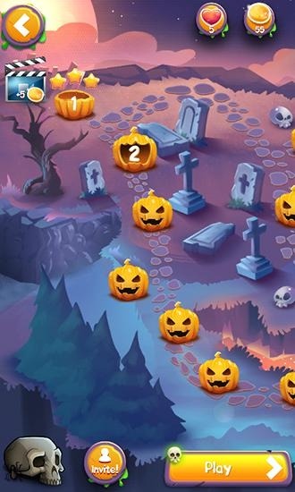 Halloween Monsters: Match 3 Android Game Image 1