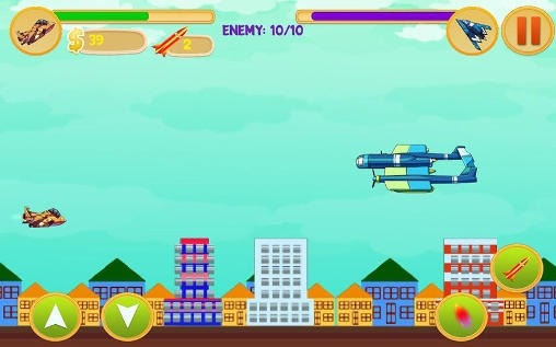 Alien Spaceship War: Aircraft Fighter Android Game Image 2