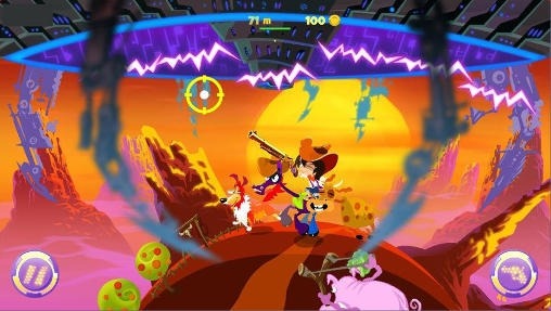 Cowboy Vs UFOs: Alien Shooter Android Game Image 2