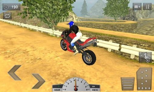 Crazy Offroad Hill Biker 3D Android Game Image 1