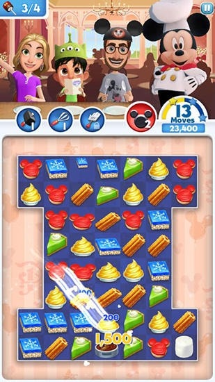 Disney: Dream Treats. Match Sweets Android Game Image 2