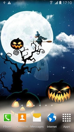 Halloween By Blackbird Android Wallpaper Image 1