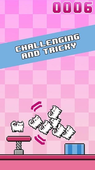 Cat-A-Pult: Toss 8-Bit Kittens Android Game Image 2