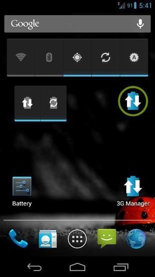 3G Manager Android Application Image 1