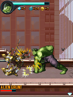 Avengers The Mobile Game Java Game Image 2