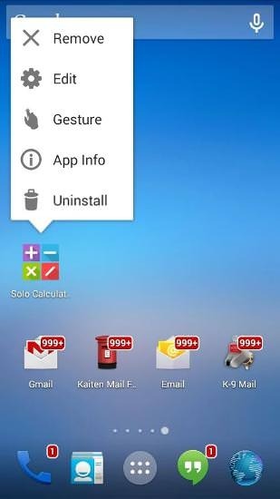 Solo Launcher Android Application Image 2