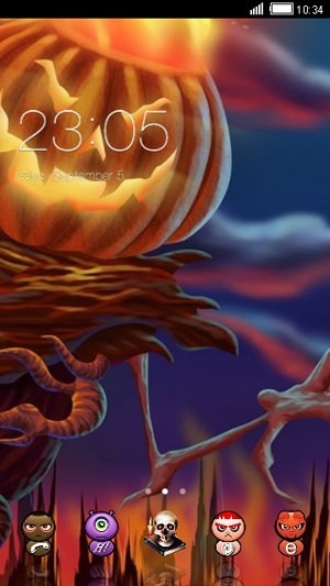 Halloween CLauncher Android Theme Image 1