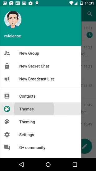 Plus Messenger Android Application Image 1