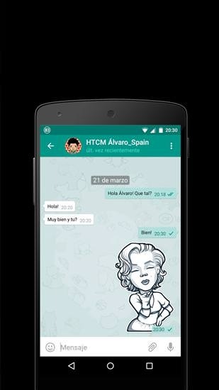 Plus Messenger Android Application Image 2