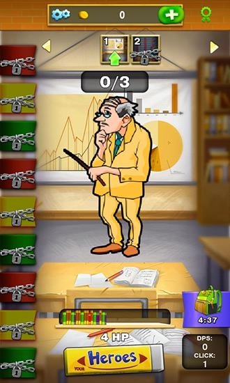 School Clicker: Click The Teacher! Android Game Image 1