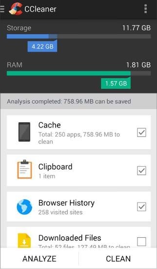 CCleaner Android Application Image 2