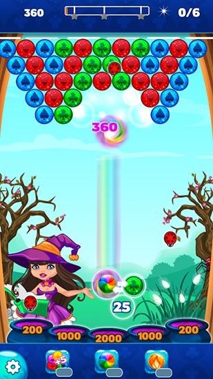 Halloween Town: Bubble Shooter Android Game Image 2