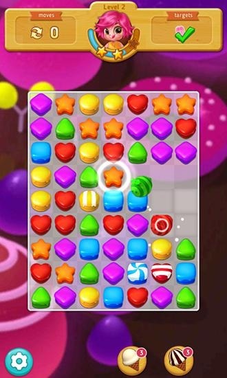 Sweet Cookie Blast Android Game Image 1