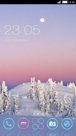 Pasl Winter CLauncher Android Theme Image 1
