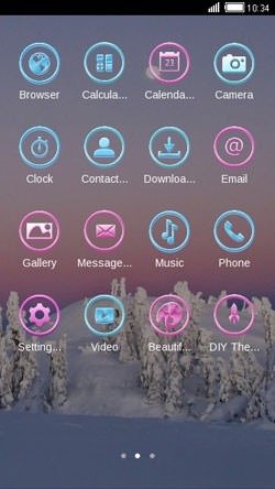 Pasl Winter CLauncher Android Theme Image 2