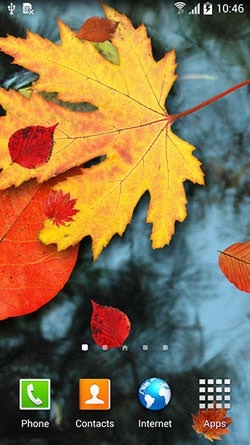 Autumn Leaves Android Wallpaper Image 2