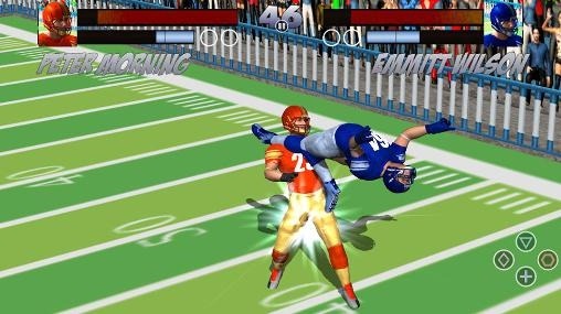 Football Rugby Players Fight Android Game Image 2