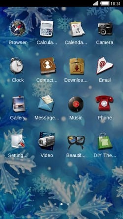 Winter Special CLauncher Android Theme Image 2