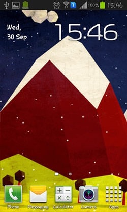 Polygon Hill Android Wallpaper Image 1