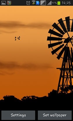 Windmill Android Wallpaper Image 1