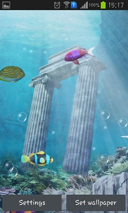 Aquarium And Fish Android Wallpaper Image 1