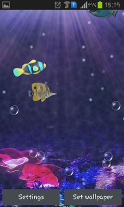 Aquarium And Fish Android Wallpaper Image 2