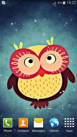Cute Owl Android Wallpaper Image 2