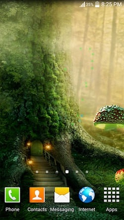 Fireflies: Jungle Android Wallpaper Image 2