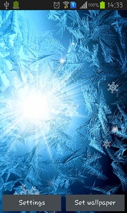 Frozen Glass Android Wallpaper Image 2
