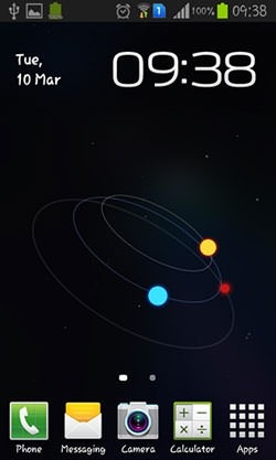 Star Orbit Android Wallpaper Image 2