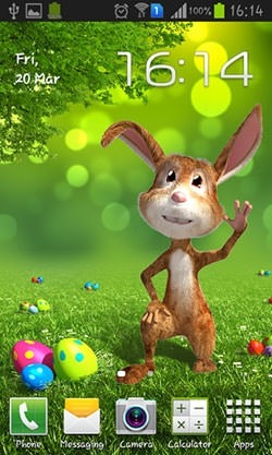 Easter Bunny Android Wallpaper Image 1