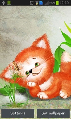 Cute Foxy Android Wallpaper Image 1