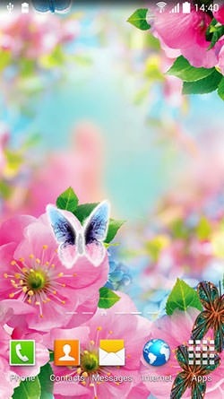 Download Free Android Wallpaper Spring Flowers 3D - 3244 