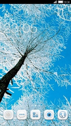 My Winter CLauncher Android Theme Image 1