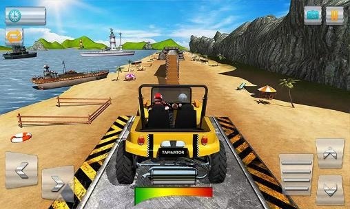 Buggy Stunts 3D: Beach Mania Android Game Image 1