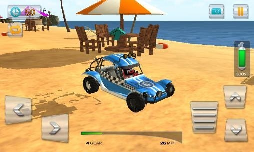 Buggy Stunts 3D: Beach Mania Android Game Image 2