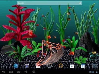 Plasticine Aquarium Android Wallpaper Image 2