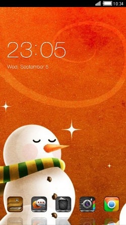 SnowMan CLauncher Android Theme Image 1