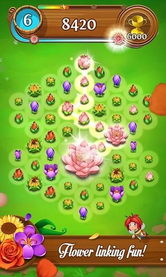 Blossom Blast Saga Android Game Image 1