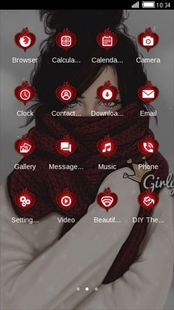 Cold Winter CLauncher Android Theme Image 2