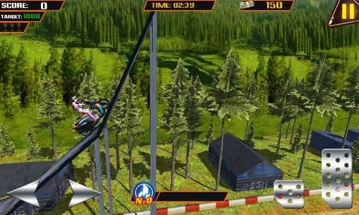 Stunt Bike Challenge 3D Android Game Image 1